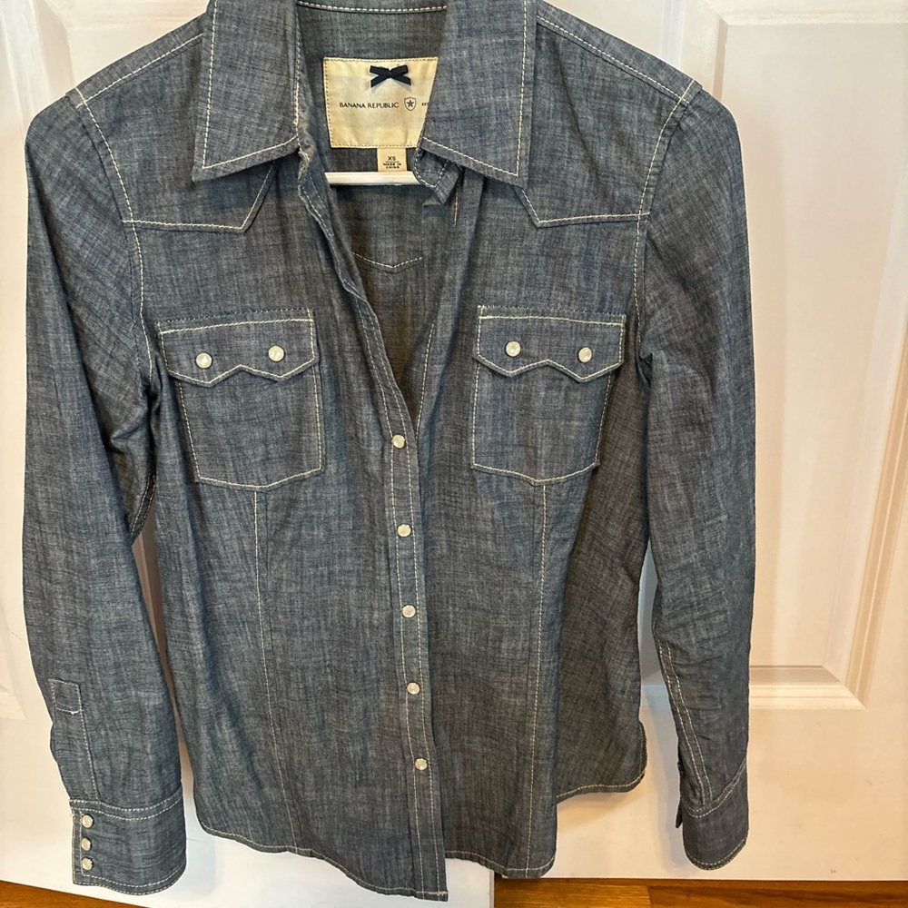 Banana Republic Chambray Shirt